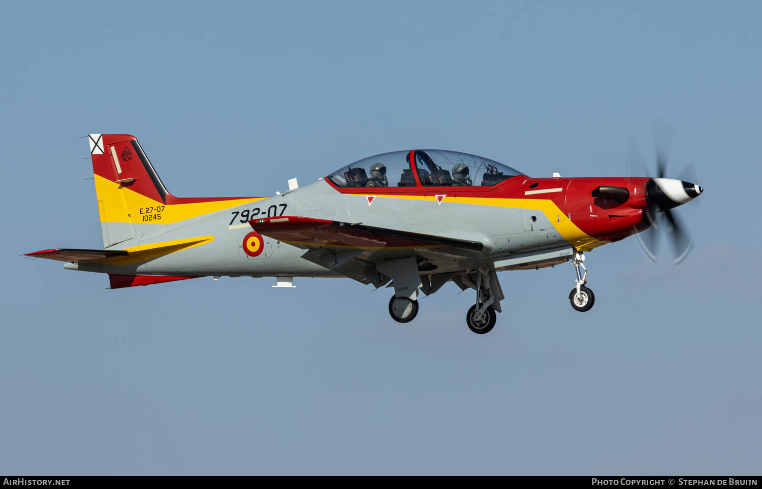 Aircraft Photo of E.27-07 / 10245 | Pilatus PC-21 | Spain - Air Force | AirHistory.net #854399