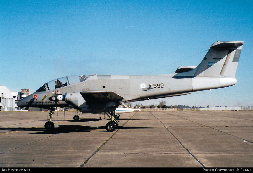 Aircraft Photo of A-592 | FMA IA-58A Pucara | Argentina - Air Force | AirHistory.net #854404