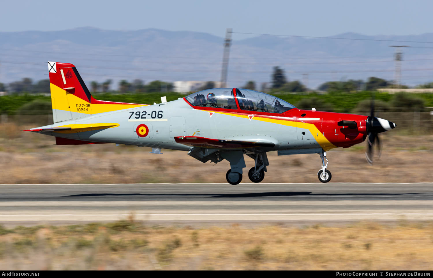 Aircraft Photo of E.27-06 / 10244 | Pilatus PC-21 | Spain - Air Force | AirHistory.net #854408