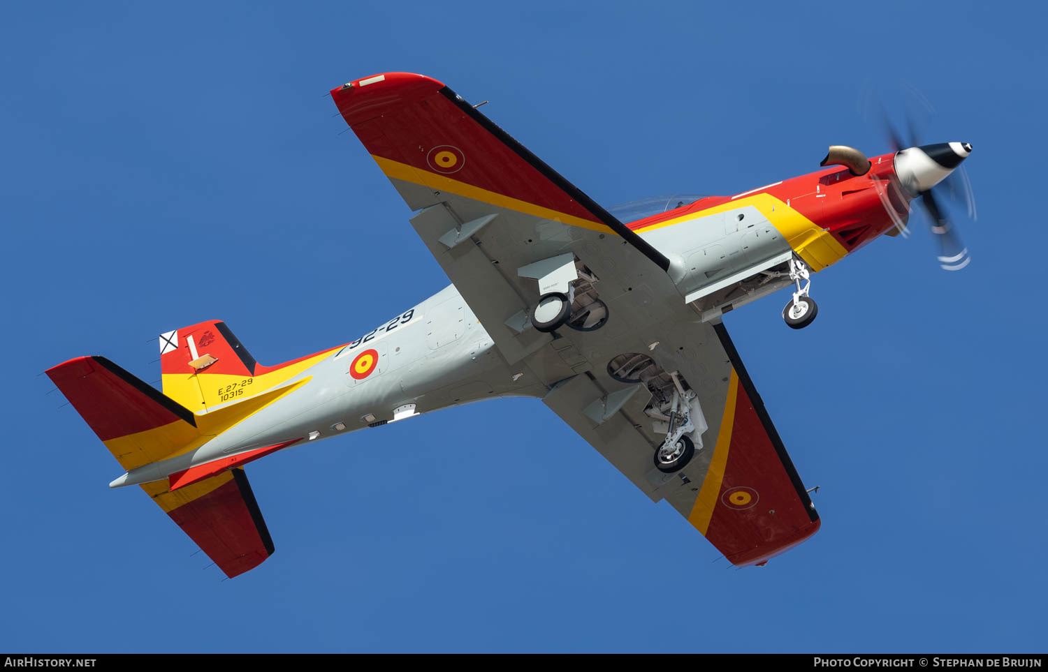 Aircraft Photo of E.27-29 / 10315 | Pilatus PC-21 | Spain - Air Force | AirHistory.net #854444