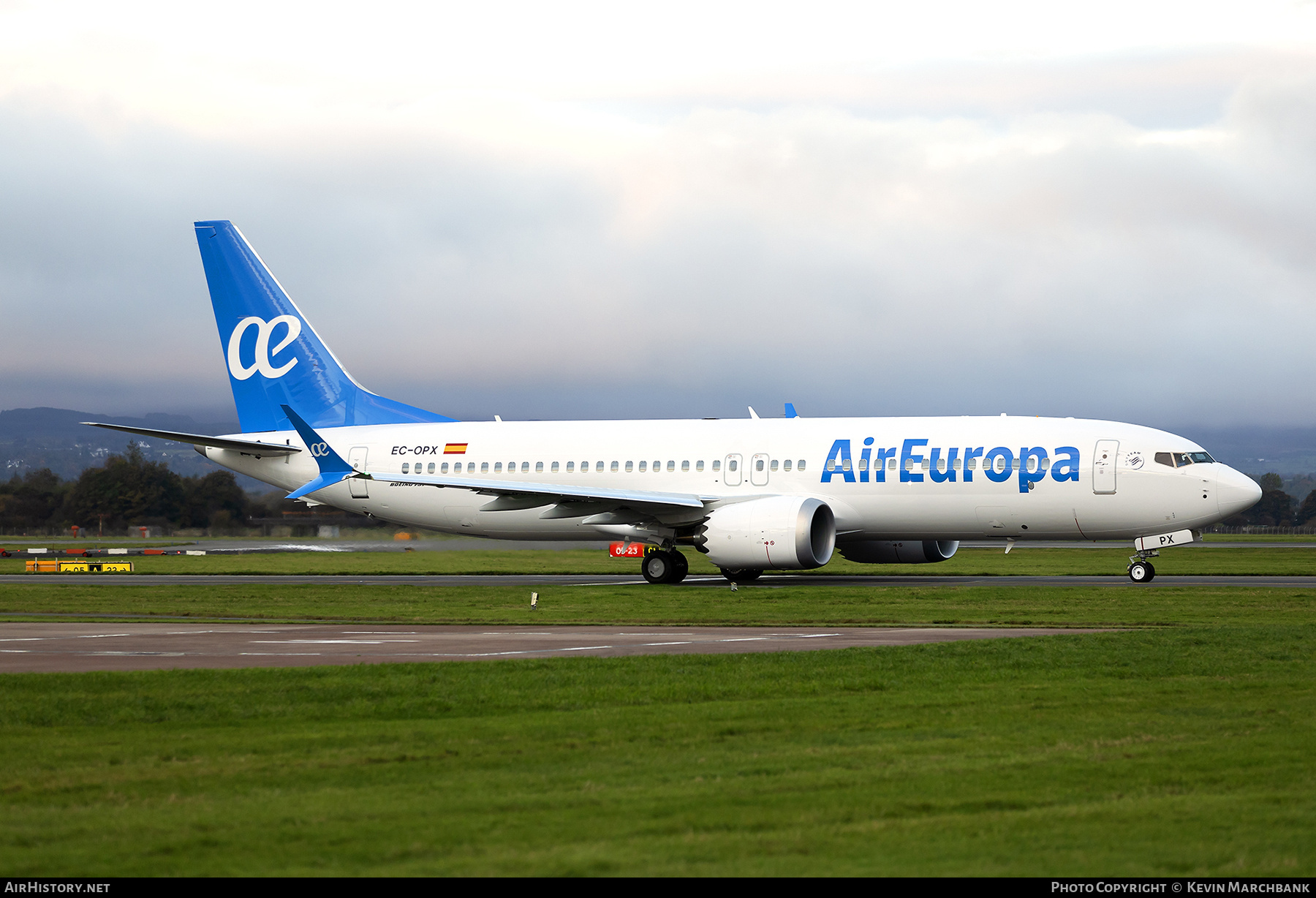 Aircraft Photo of EC-OPX | Boeing 737-8 Max 8 | Air Europa | AirHistory.net #854459