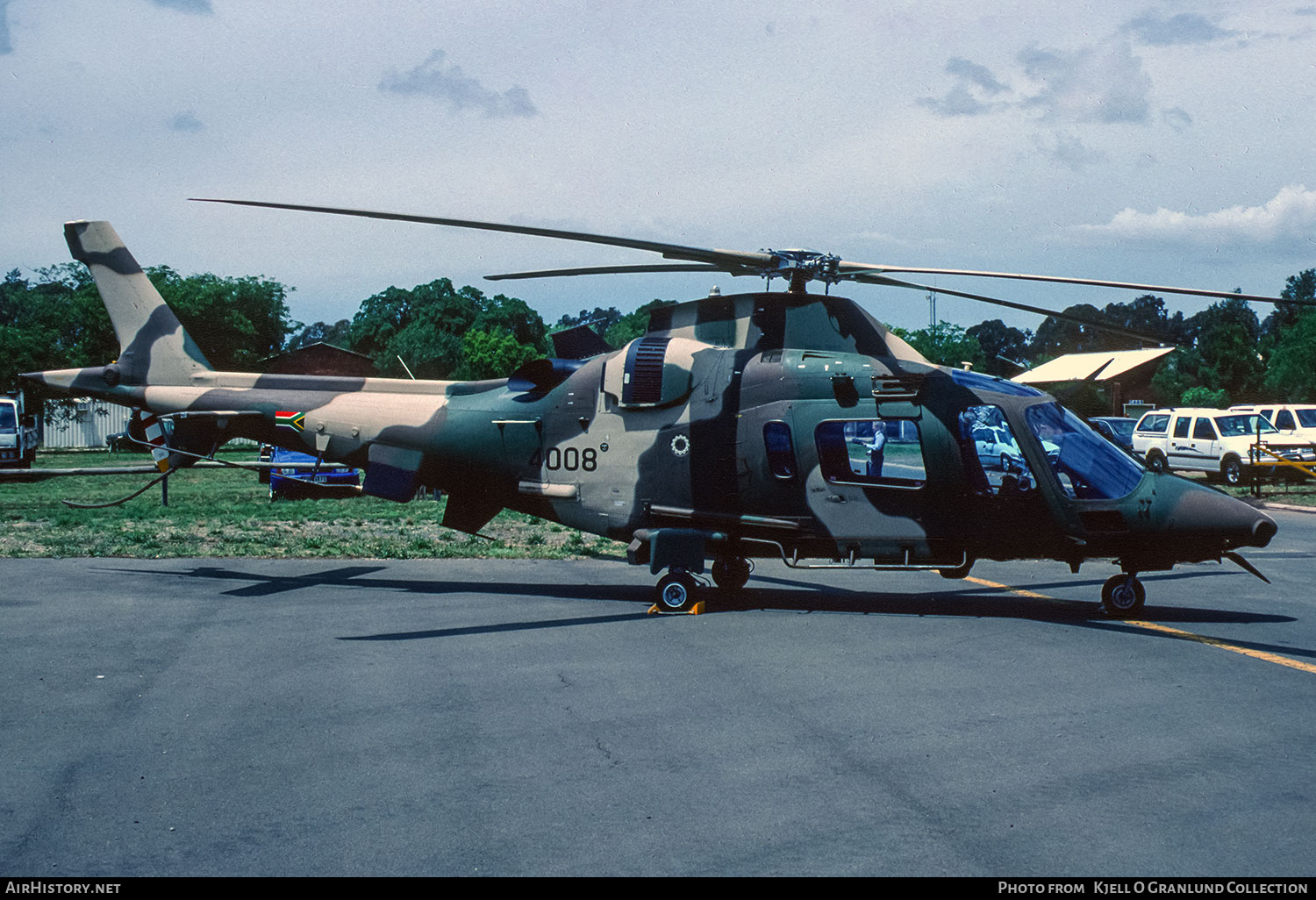 Aircraft Photo of 4008 | Agusta A-109E LUH | South Africa - Air Force | AirHistory.net #854479