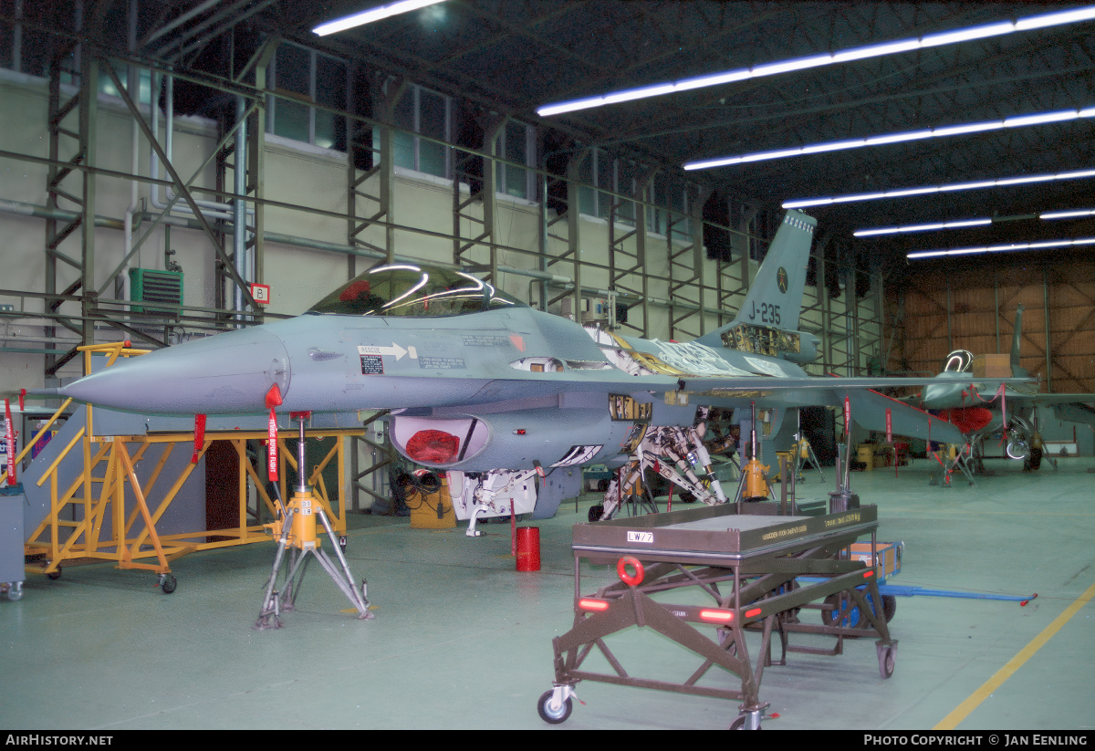 Aircraft Photo of J-235 | General Dynamics F-16A Fighting Falcon | Netherlands - Air Force | AirHistory.net #854494