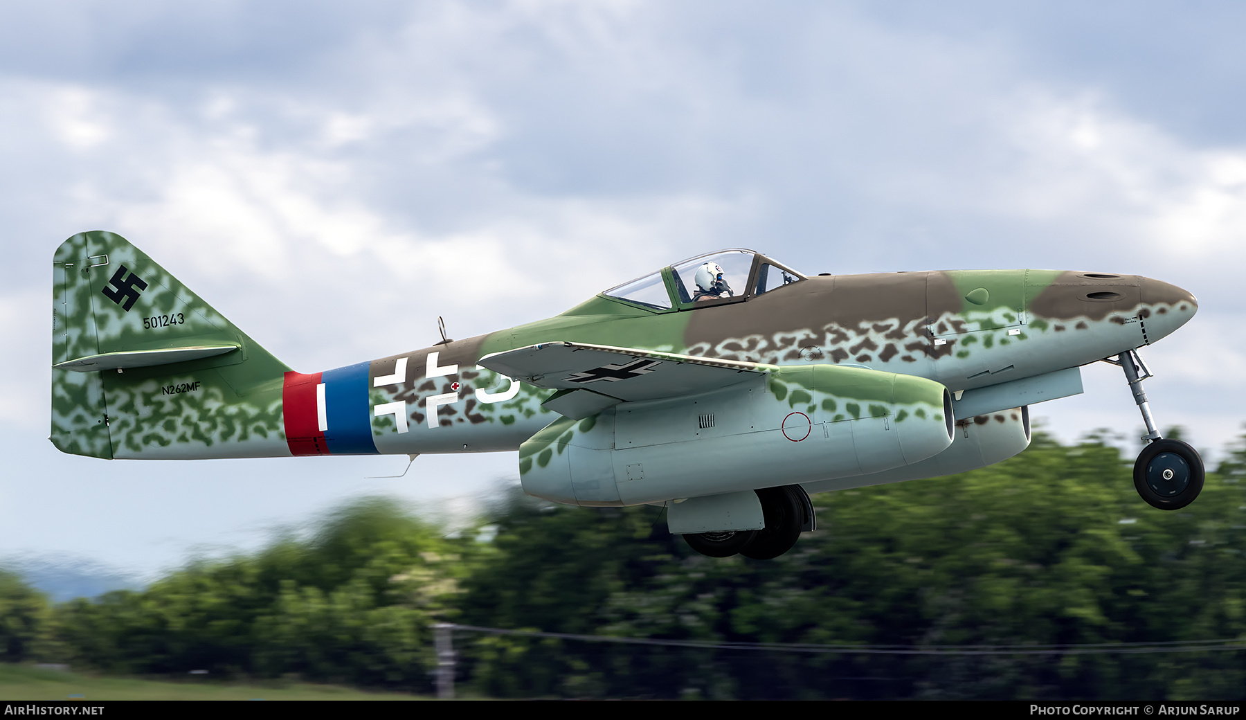 Aircraft Photo of N262MF / 501243 | Messerschmitt Me-262A/B-1C Schwalbe Replica | Germany - Air Force | AirHistory.net #854508