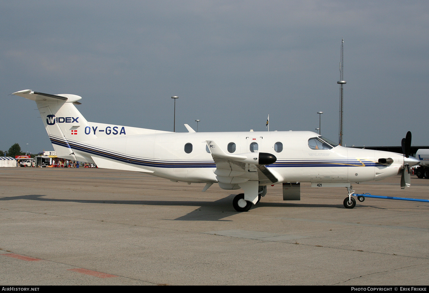 Aircraft Photo of OY-GSA | Pilatus PC-12/45 | Widex | AirHistory.net #854509