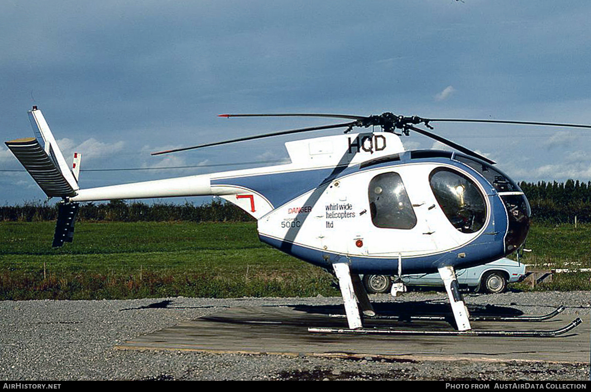 Aircraft Photo of ZK-HQD | Hughes 369HS (500C) | Whirlwide Helicopters | AirHistory.net #854516