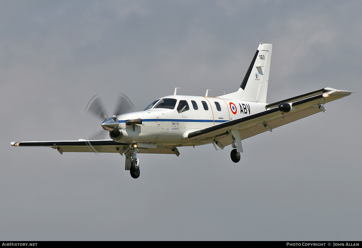 Aircraft Photo of 160 | Socata TBM-700 | France - Army | AirHistory.net #854522