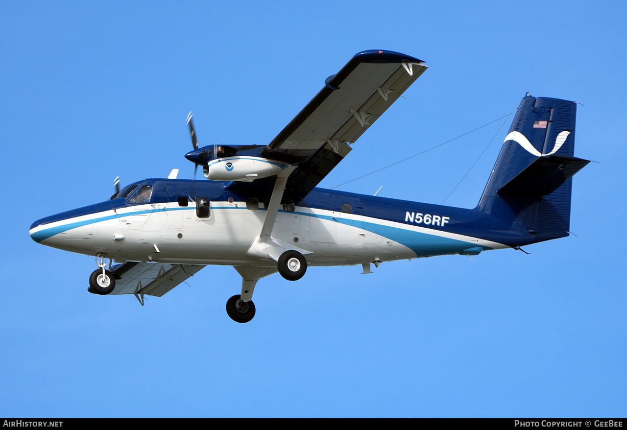 Aircraft Photo of N56RF | De Havilland Canada DHC-6-300 Twin Otter | NOAA - National Oceanic and Atmospheric Administration | AirHistory.net #854523