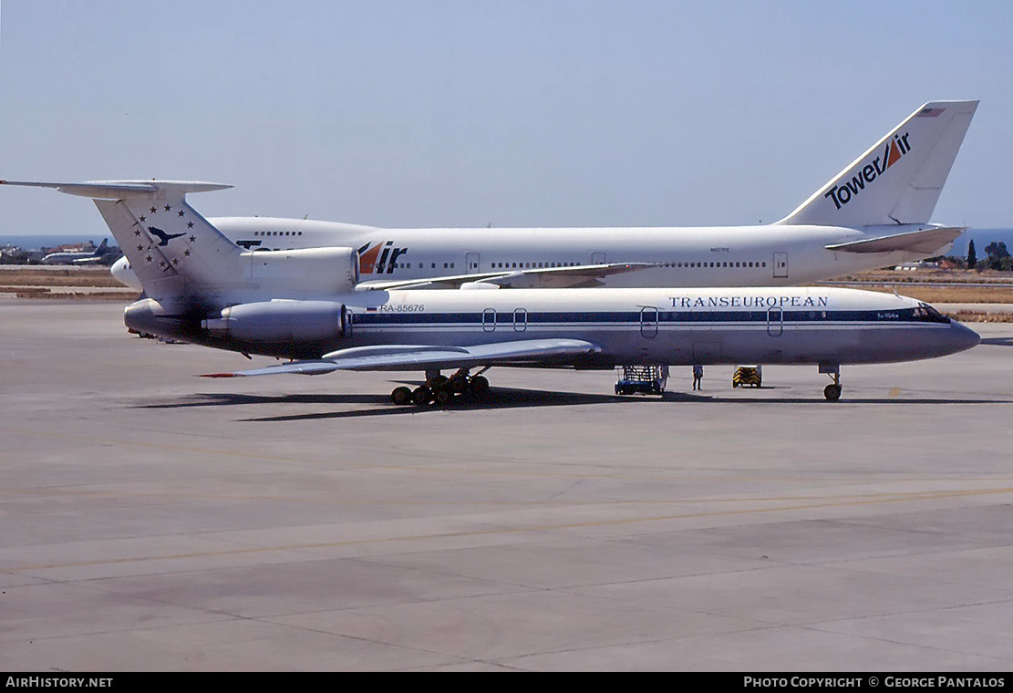 Aircraft Photo of RA-85676 | Tupolev Tu-154M | Transeuropean Airlines | AirHistory.net #854543