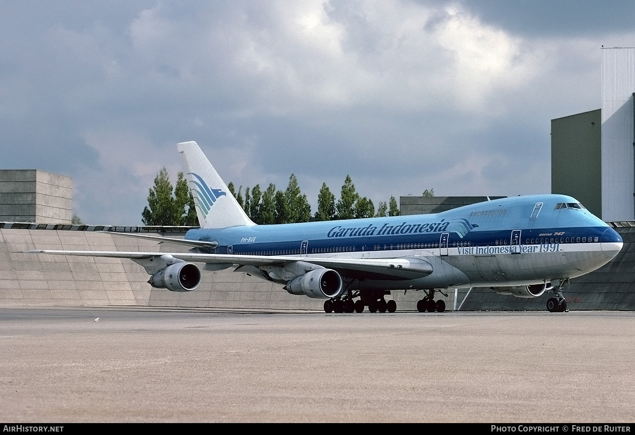 Aircraft Photo of PH-BUE | Boeing 747-206B | Garuda Indonesia | AirHistory.net #854590