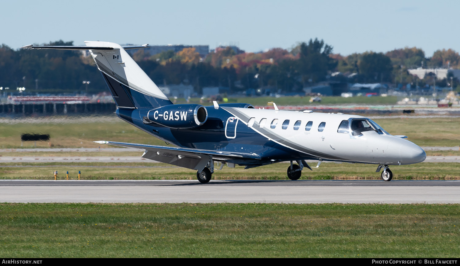 Aircraft Photo of C-GASW | Cessna 525B CitationJet CJ3+ | AirHistory.net #854601
