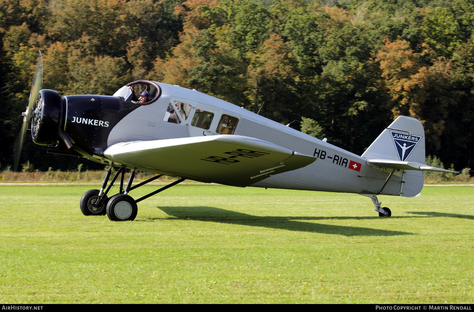Aircraft Photo of HB-RIA | Rimowa F 13 | Junkers | AirHistory.net #854624