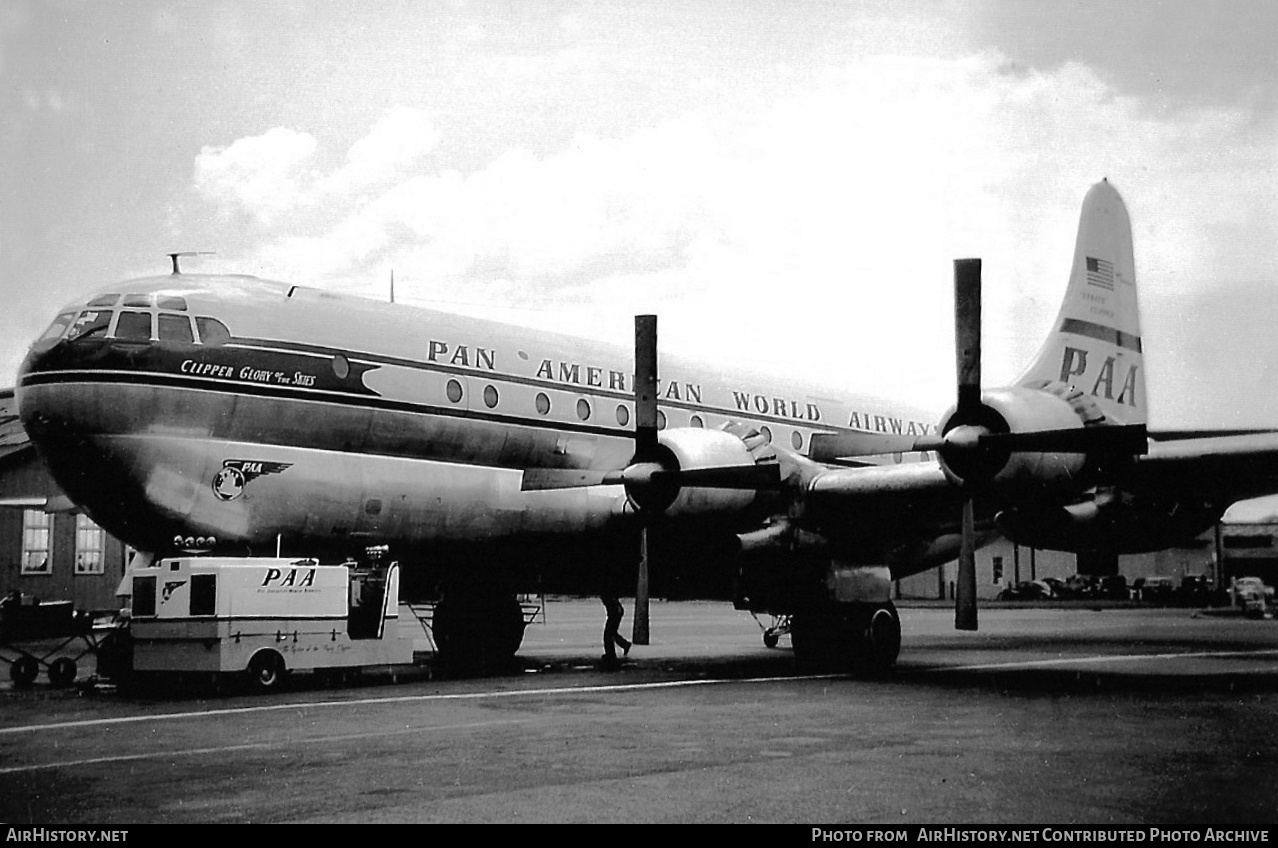 Aircraft Photo of N90942 | Boeing 377-10-29 Stratocruiser | Pan American World Airways - PAA | AirHistory.net #854627