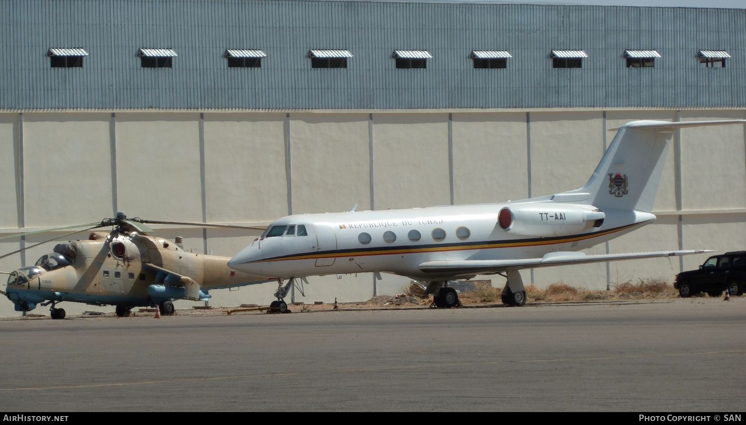 Aircraft Photo of TT-AAI | Grumman American G-1159 Gulfstream II | Republique du Tchad | AirHistory.net #854638