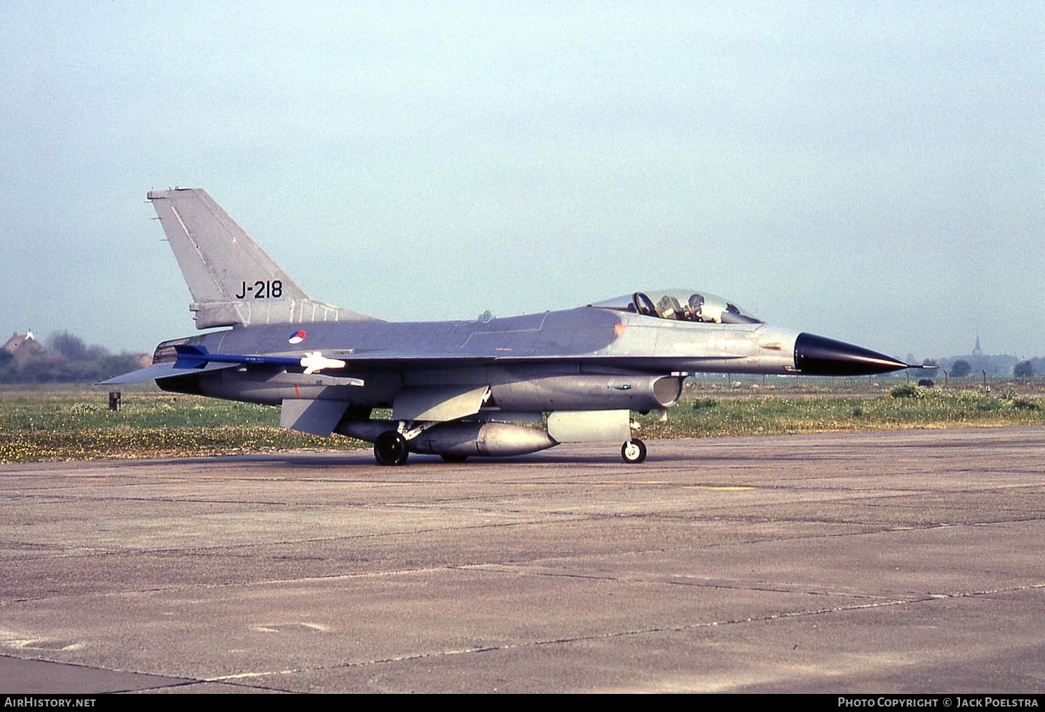 Aircraft Photo of J-218 | General Dynamics F-16A Fighting Falcon | Netherlands - Air Force | AirHistory.net #854663
