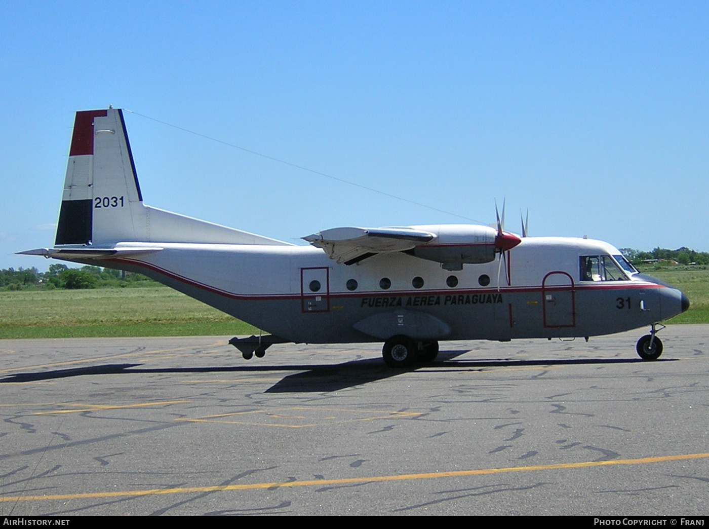 Aircraft Photo of 2031 | CASA C-212-200 Aviocar | Paraguay - Air Force | AirHistory.net #854681