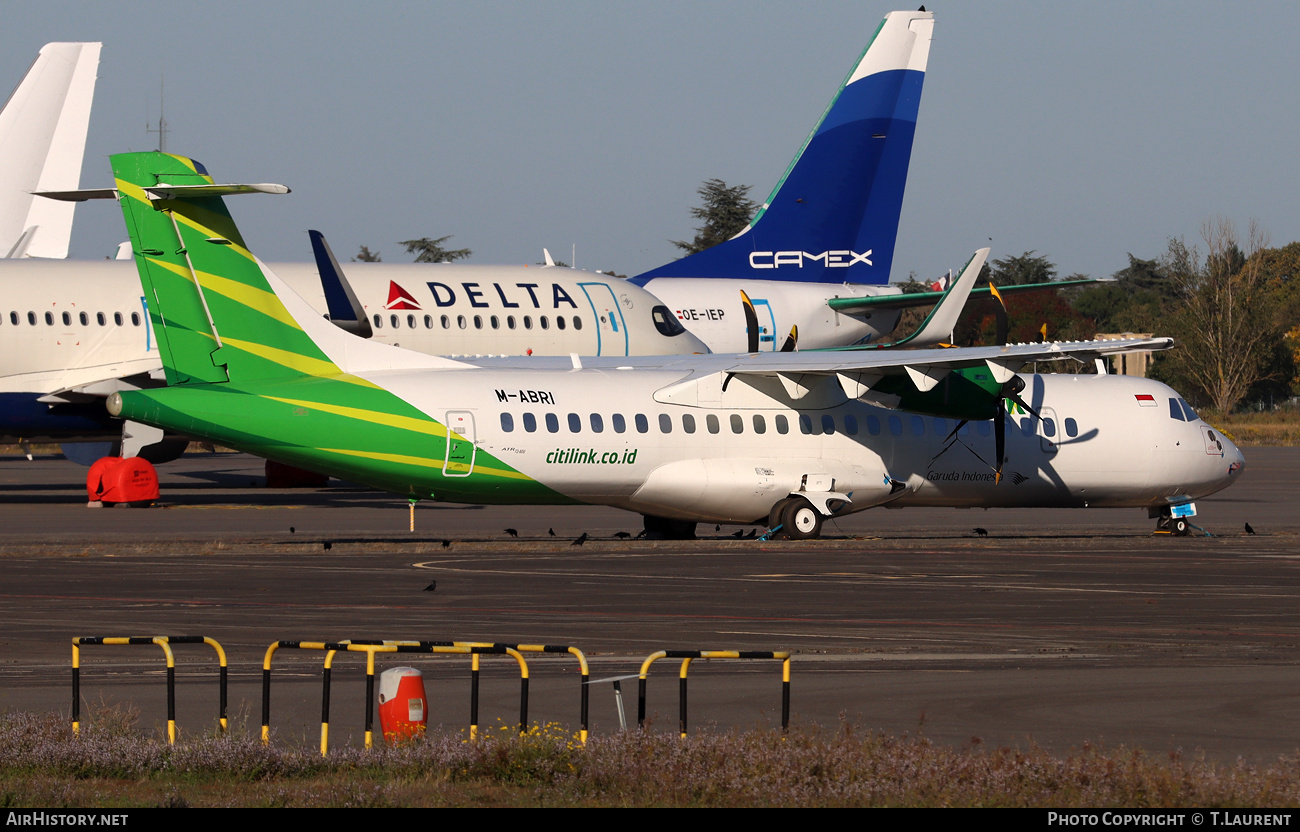 Aircraft Photo of M-ABRI | ATR ATR-72-600 (ATR-72-212A) | Citilink | AirHistory.net #854696