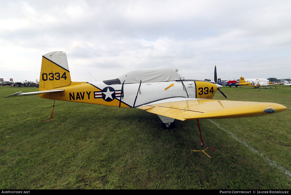 Aircraft Photo of N3VY | Beech T-34B Mentor | USA - Navy | AirHistory.net #854712