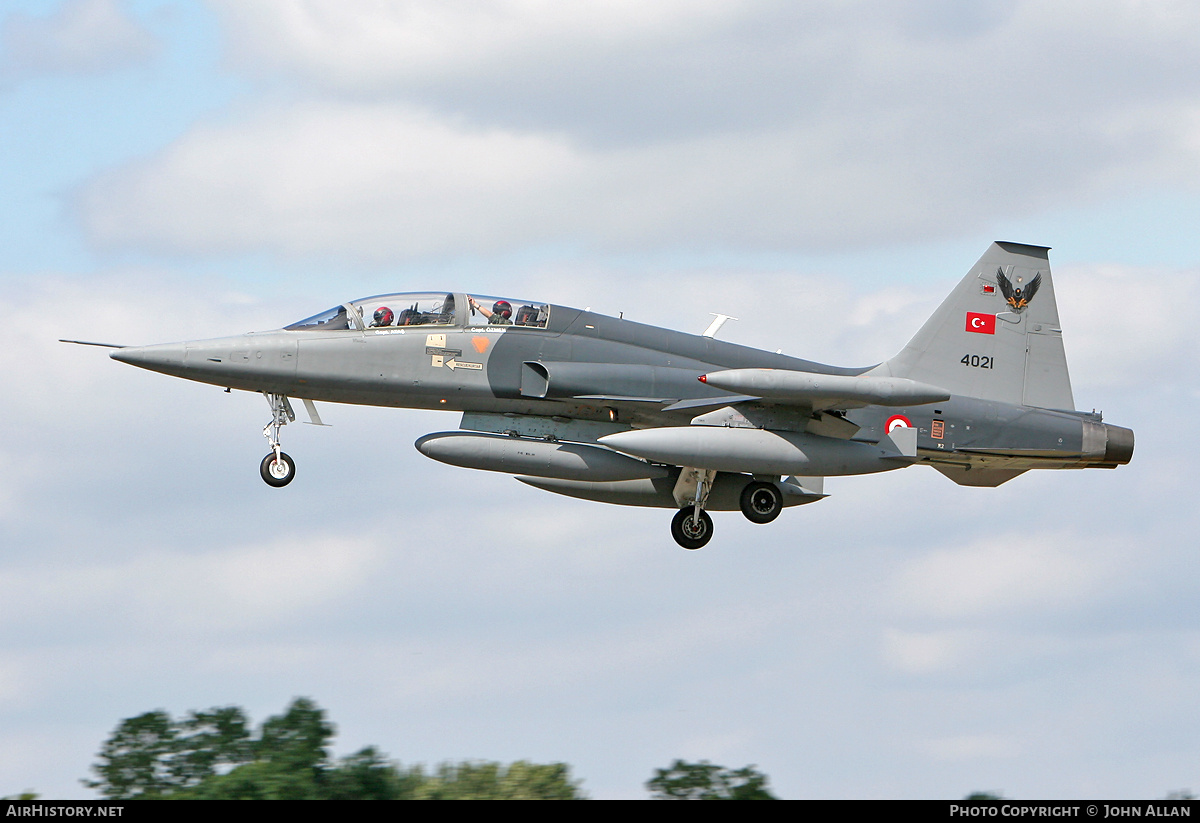 Aircraft Photo of 71-4021 / 4021 | Canadair NF-5B-2000 | Turkey - Air Force | AirHistory.net #854715