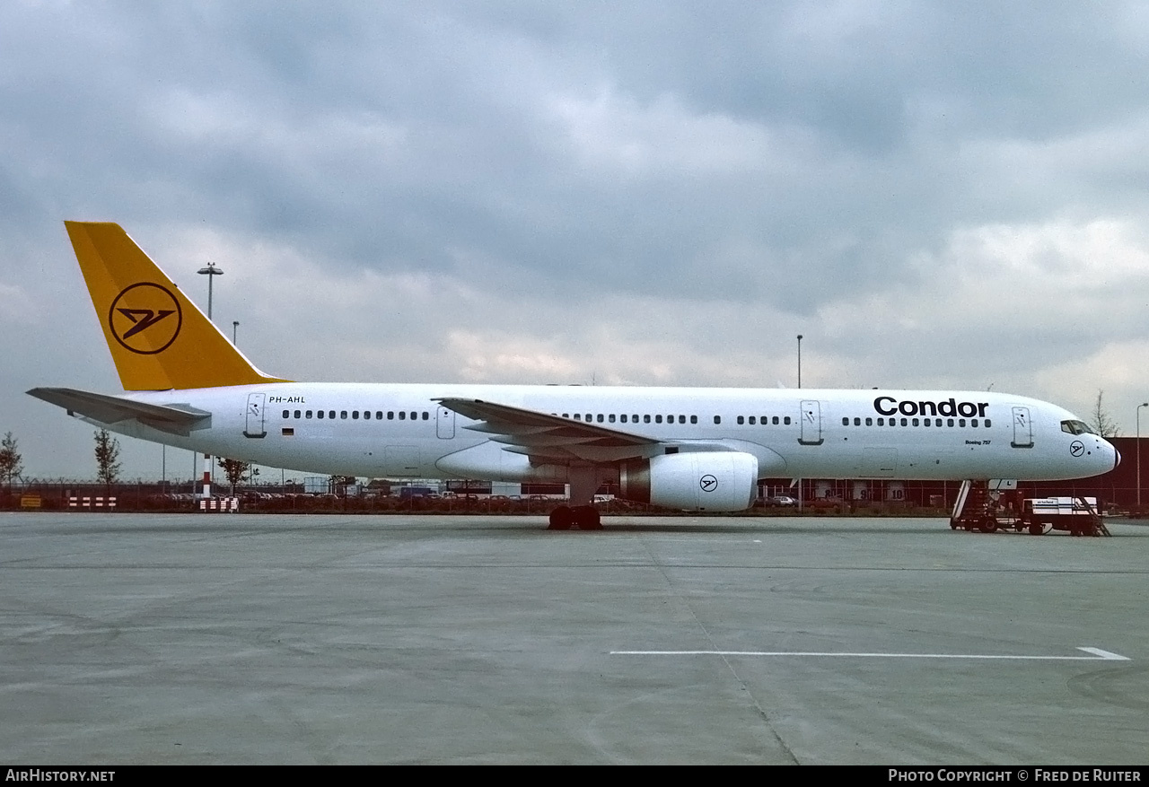 Aircraft Photo of PH-AHL | Boeing 757-27B | Condor Flugdienst | AirHistory.net #854749