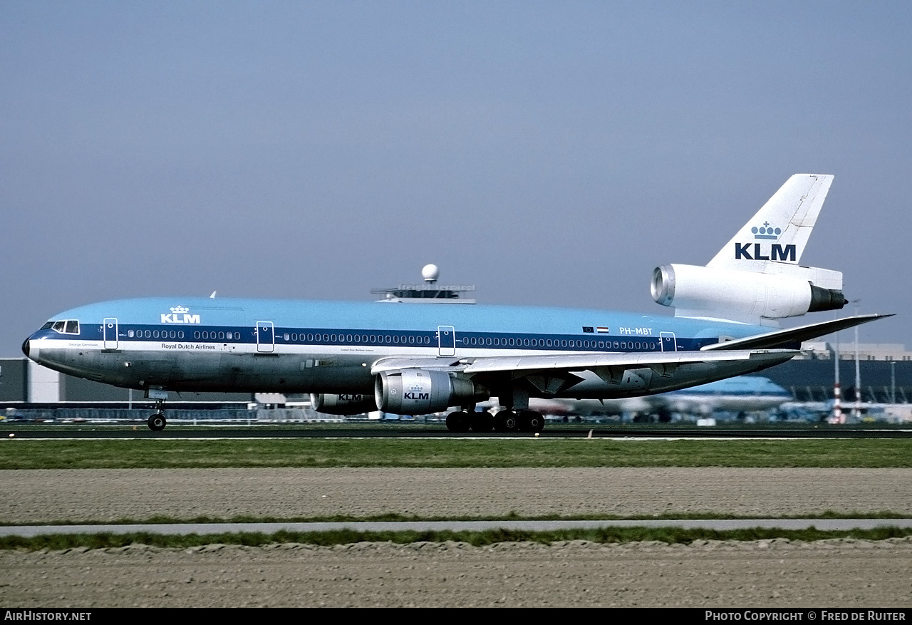 Aircraft Photo of PH-MBT | McDonnell Douglas DC-10-30CF | KLM - Royal Dutch Airlines | AirHistory.net #854750