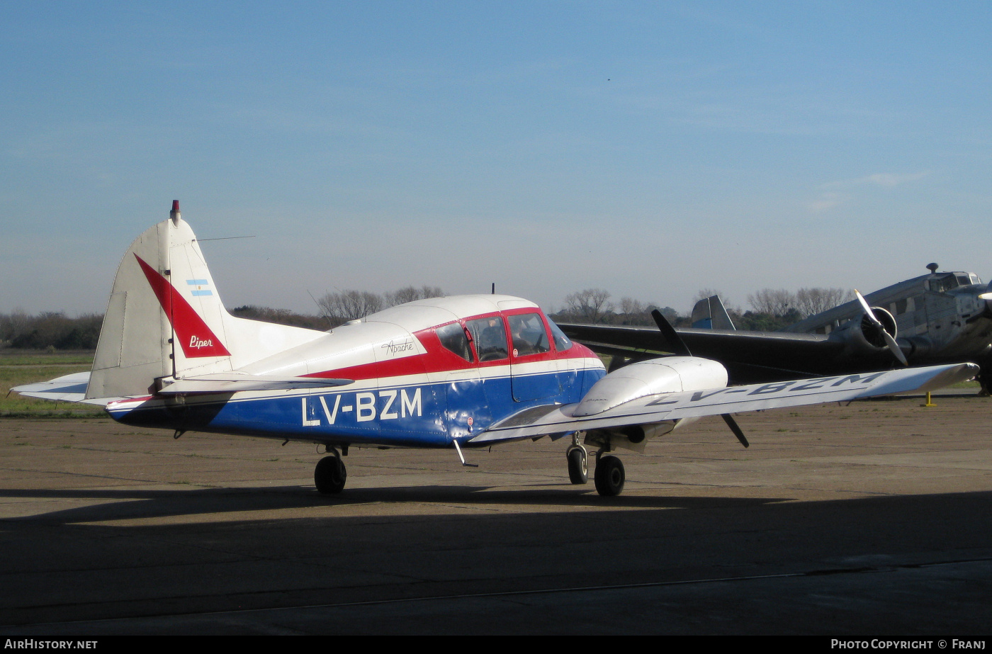 Aircraft Photo of LV-BZM | Piper PA-23-160 Apache | AirHistory.net #854759