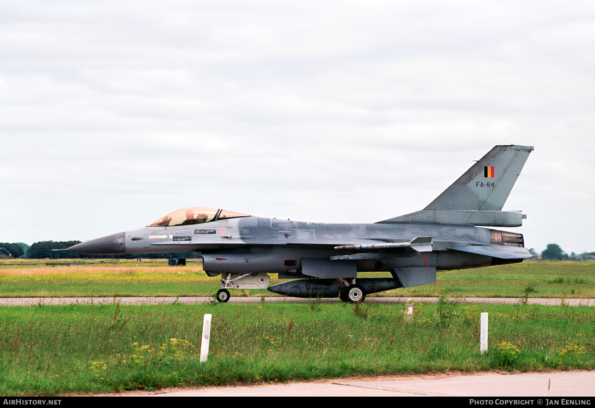 Aircraft Photo of FA-84 | General Dynamics F-16A Fighting Falcon | Belgium - Air Force | AirHistory.net #854802
