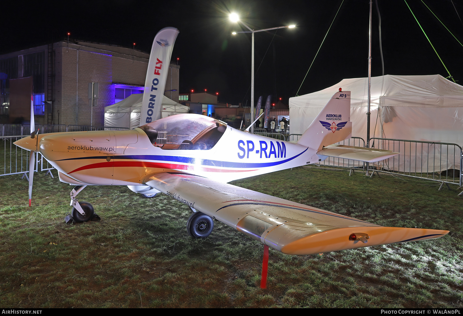 Aircraft Photo of SP-RAM | Aero AT-3 R100 | Aeroklub Warszawski | AirHistory.net #854811