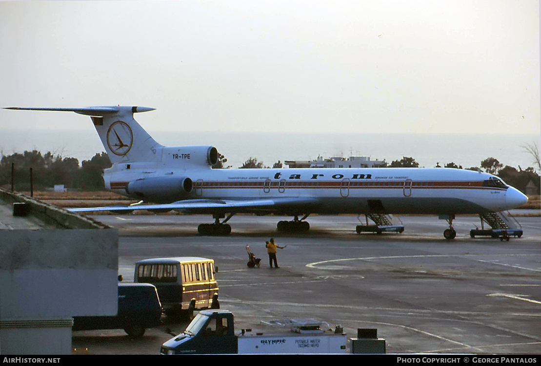 Aircraft Photo of YR-TPE | Tupolev Tu-154B | TAROM - Transporturile Aeriene Române | AirHistory.net #854822
