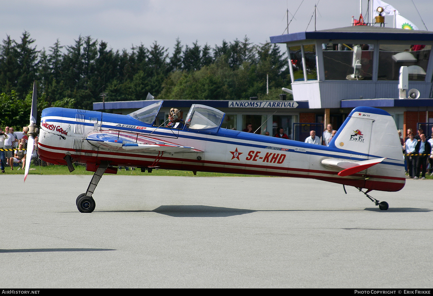 Aircraft Photo of SE-KHD | Yakovlev Yak-55 | AirHistory.net #854823