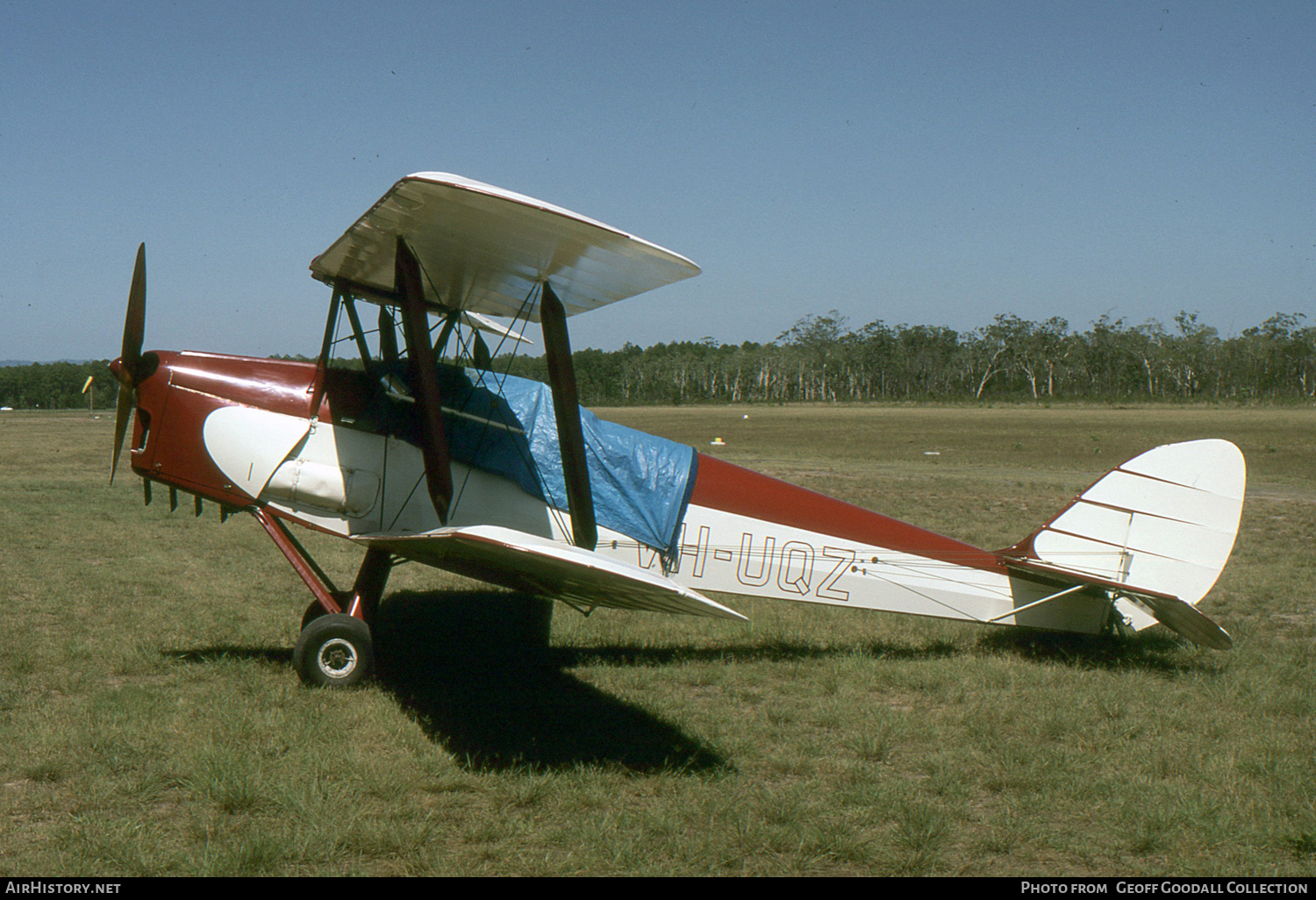 Aircraft Photo of VH-UQZ | De Havilland D.H. 82A Tiger Moth | AirHistory.net #854840
