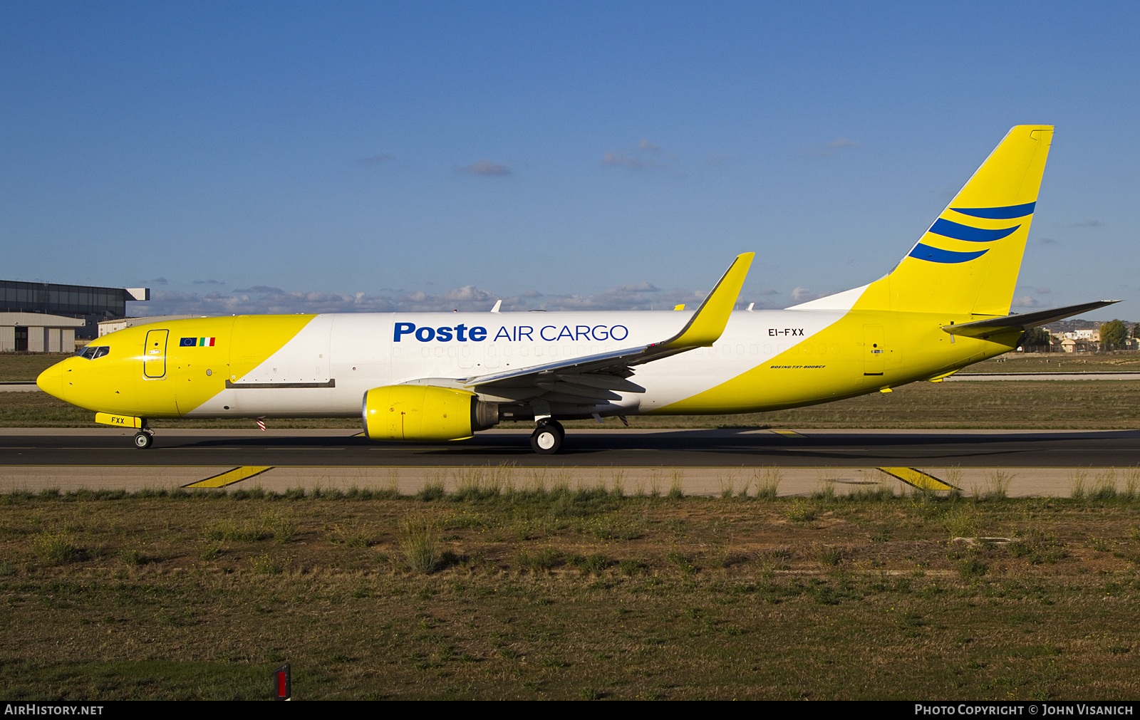 Aircraft Photo of EI-FXX | Boeing 737-8EH(BCF) | Poste Air Cargo | AirHistory.net #854843