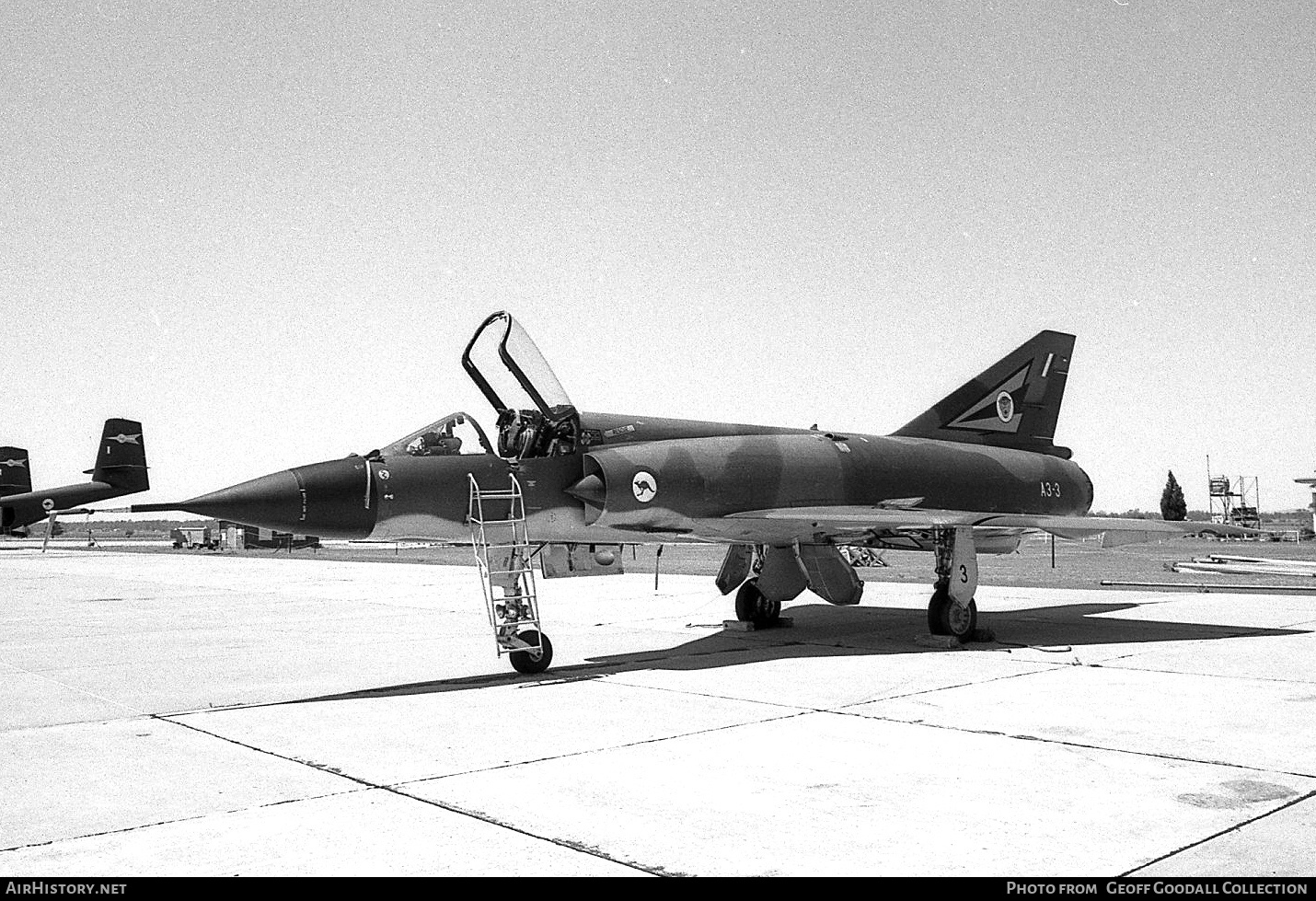 Aircraft Photo of A3-3 | Dassault Mirage IIIO(F/A) | Australia - Air Force | AirHistory.net #854883