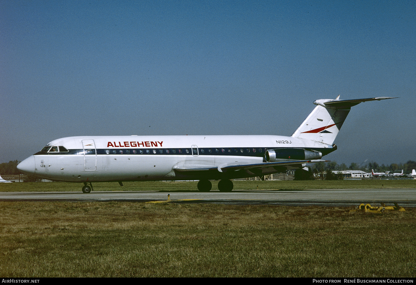 Aircraft Photo of N1129J | BAC 111-204AF One-Eleven | Allegheny Airlines | AirHistory.net #854924