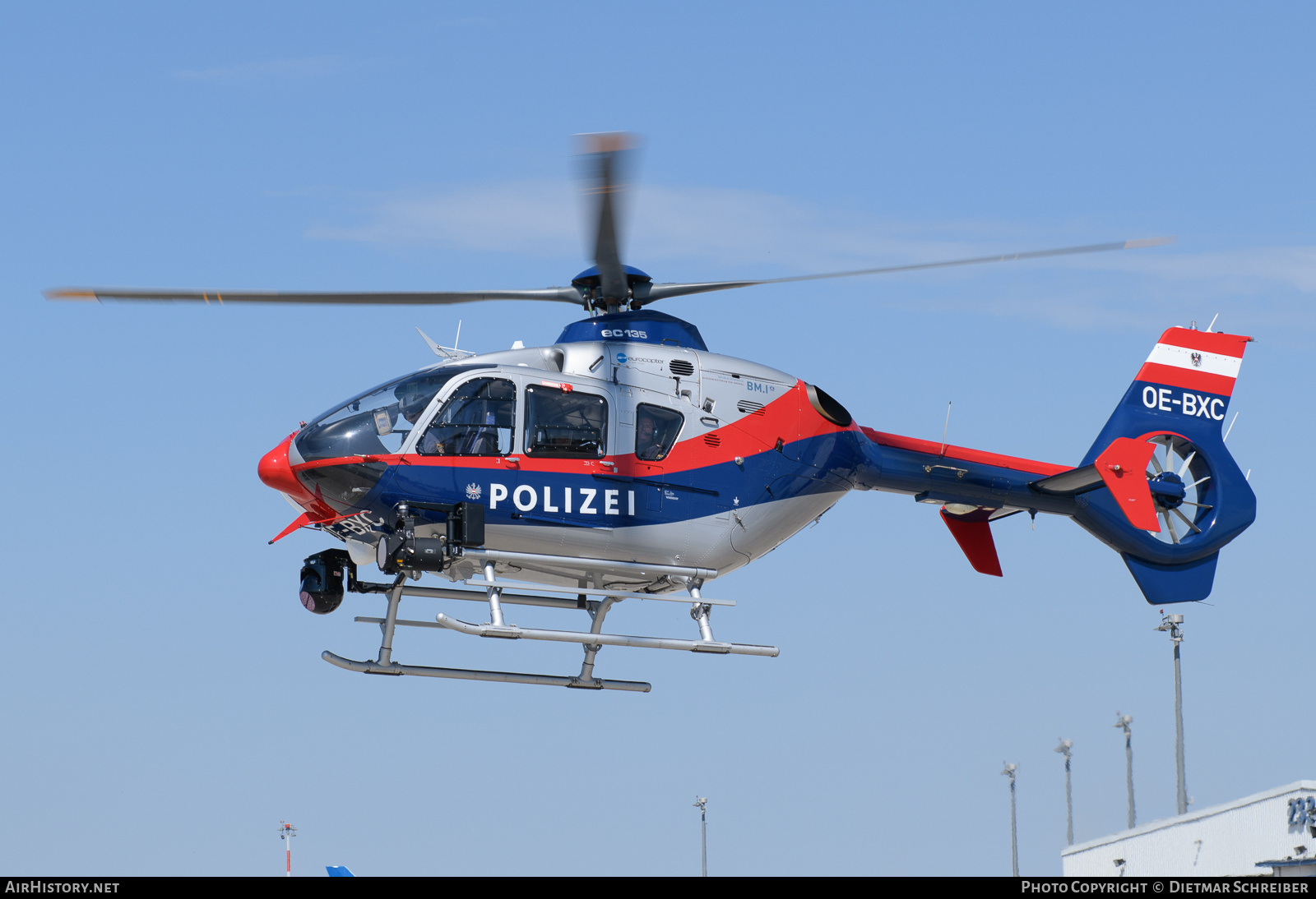 Aircraft Photo of OE-BXC | Eurocopter EC-135P-2+ | Polizei | AirHistory.net #854934