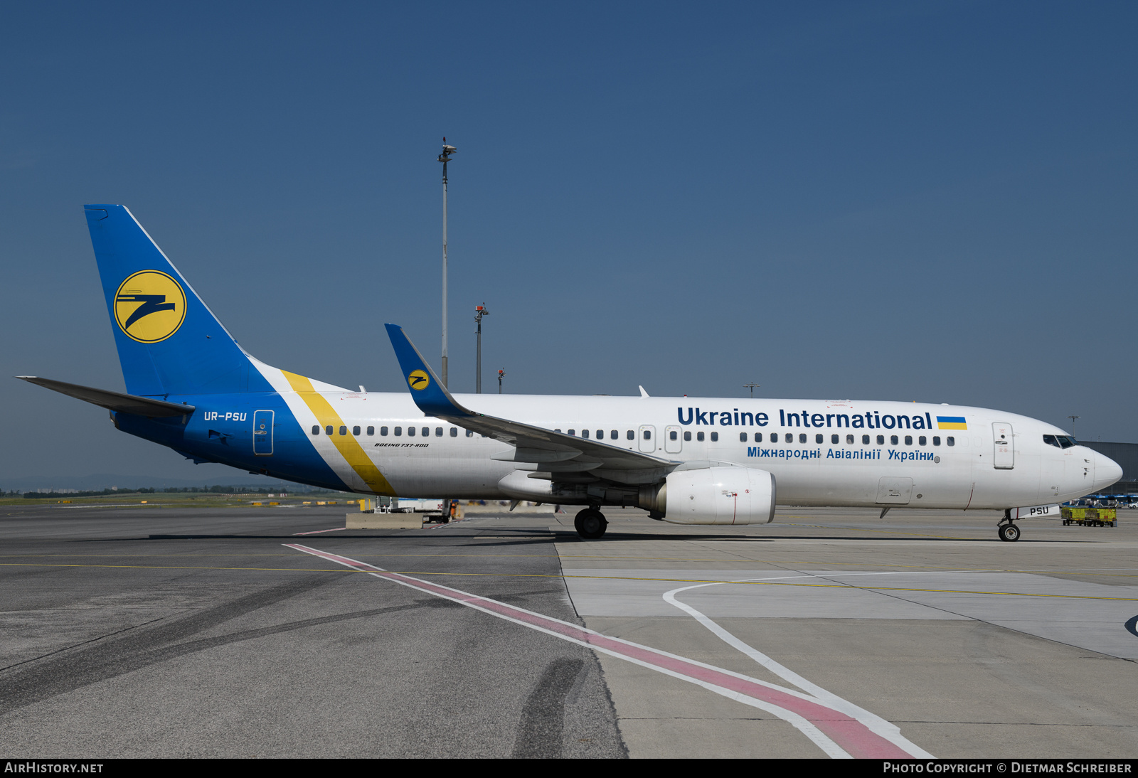Aircraft Photo of UR-PSU | Boeing 737-8AS | Ukraine International Airlines | AirHistory.net #854951