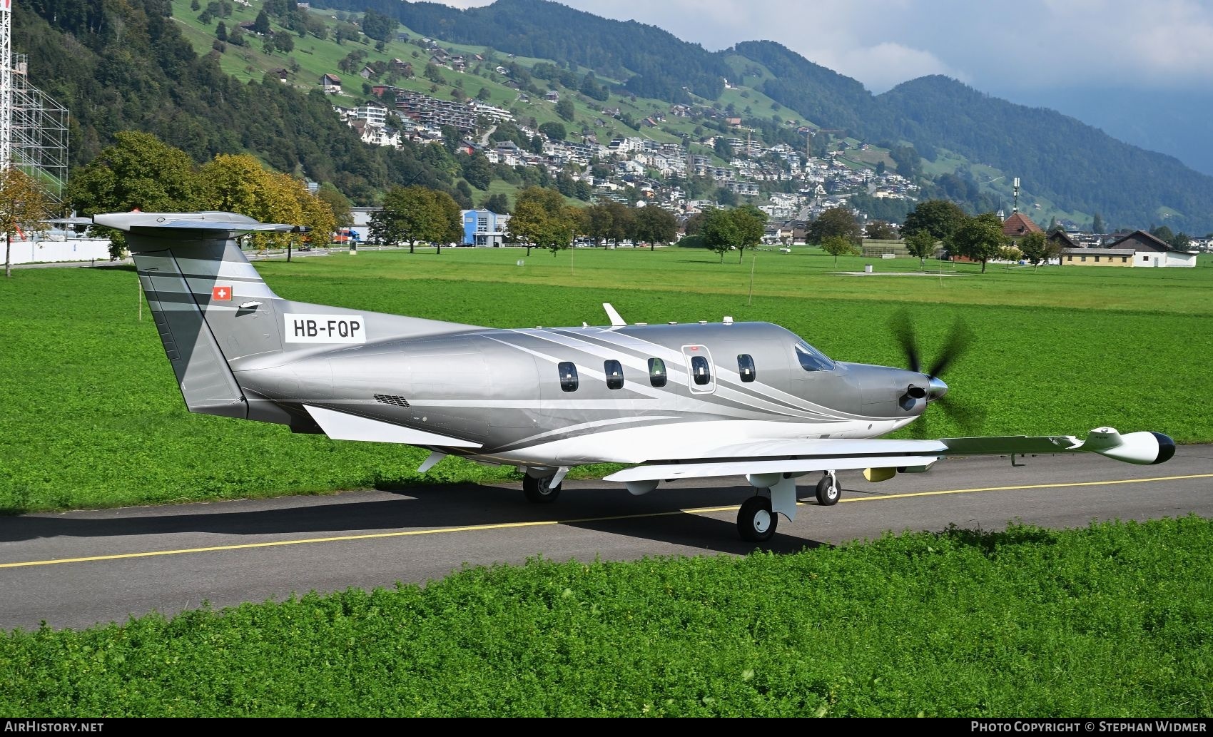 Aircraft Photo of HB-FQP | Pilatus PC-12G | AirHistory.net #855020