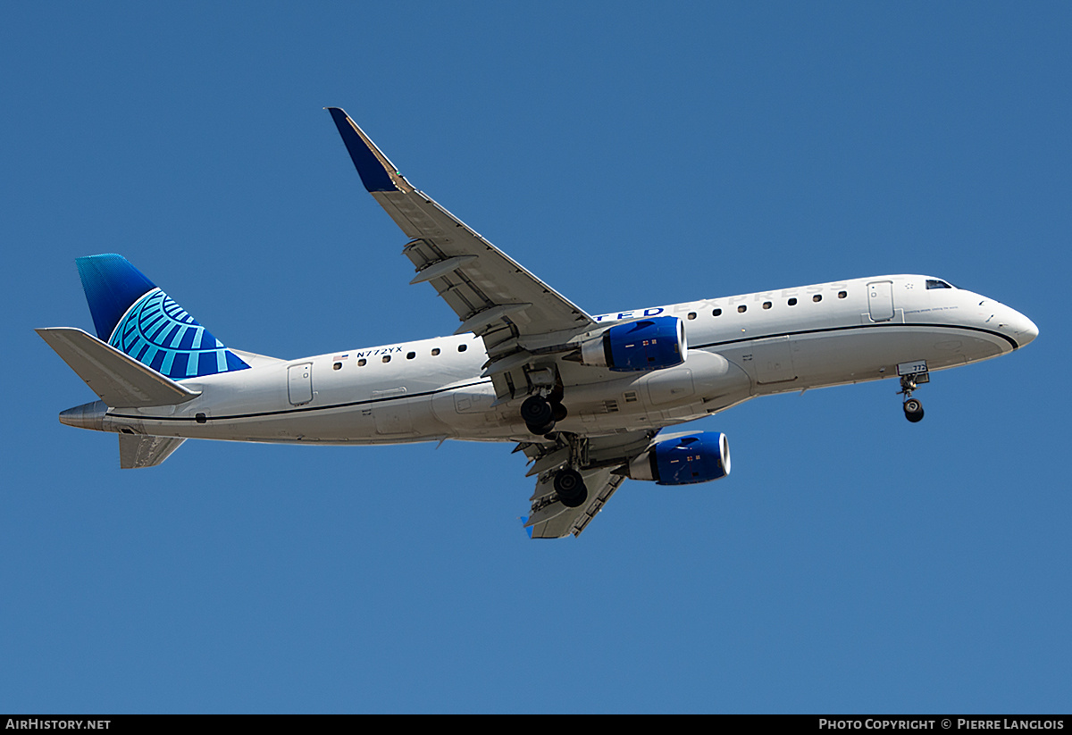 Aircraft Photo of N772YX | Embraer 175LR (ERJ-170-200LR) | United Express | AirHistory.net #855026