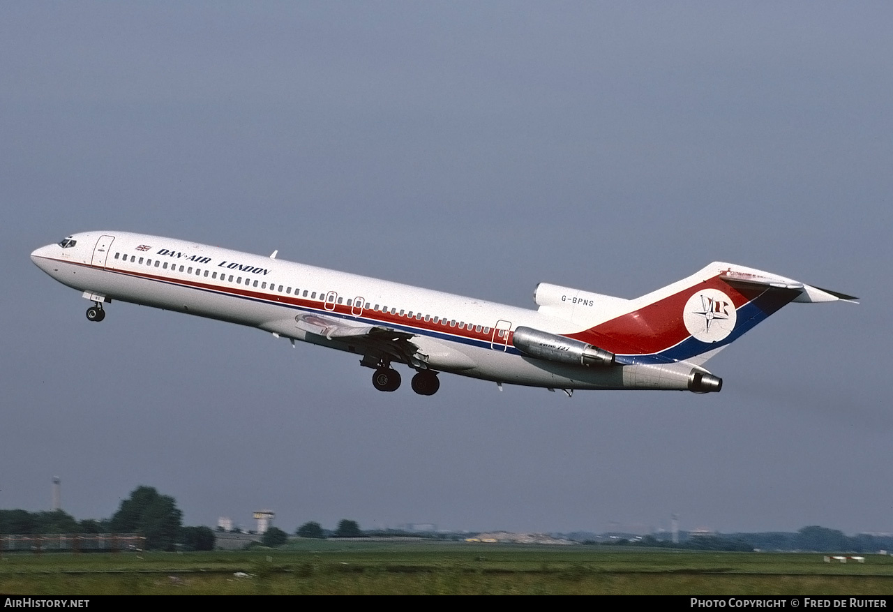 Aircraft Photo of G-BPNS | Boeing 727-277/Adv | Dan-Air London | AirHistory.net #855131