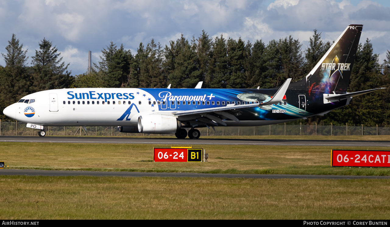 Aircraft Photo of TC-SPO | Boeing 737-8MA | SunExpress | AirHistory.net #855294