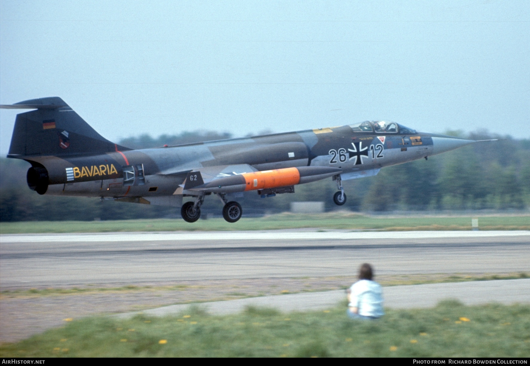 Aircraft Photo of 2612 | Lockheed F-104G Starfighter | Germany - Air Force | AirHistory.net #855348