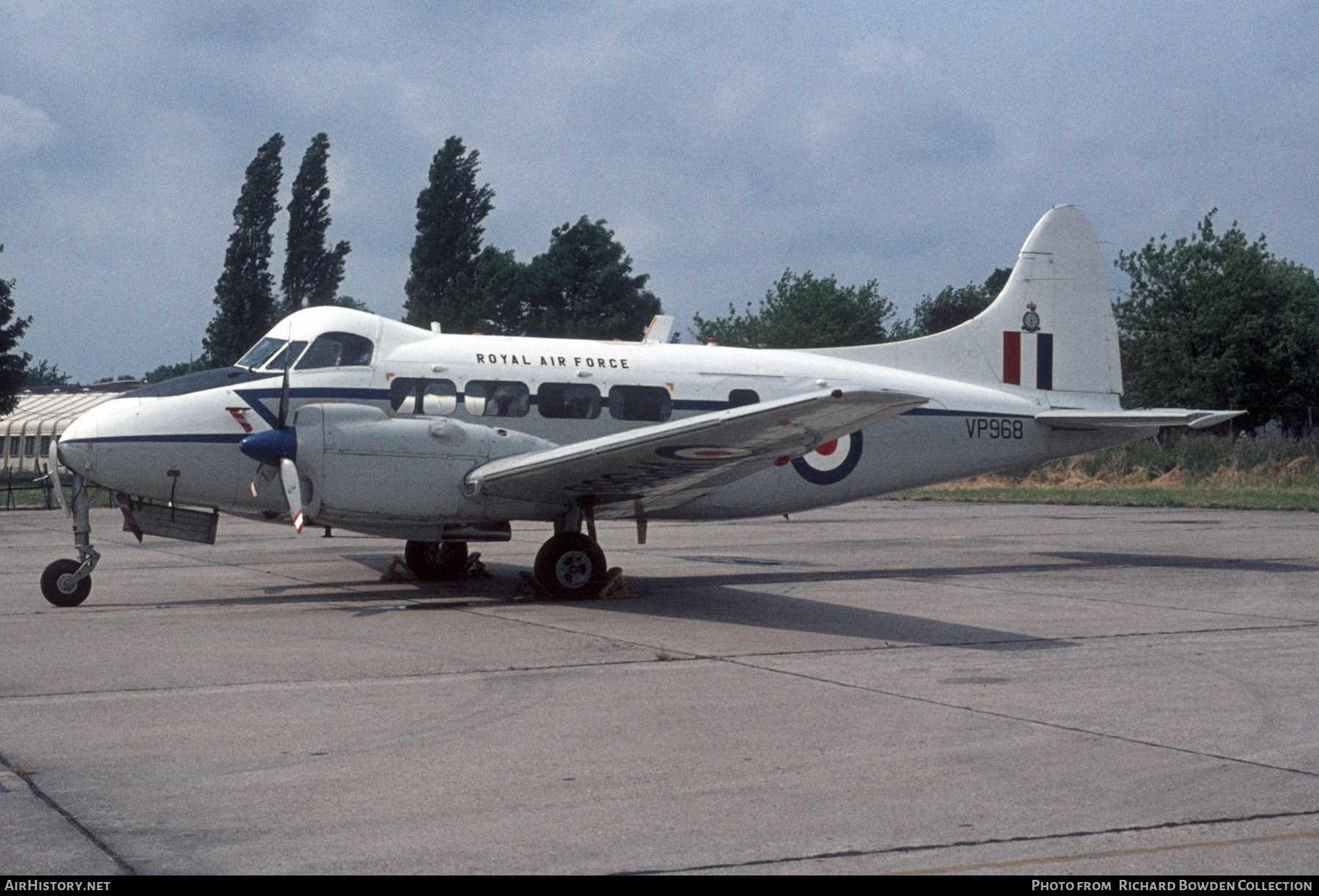 Aircraft Photo of VP968 | De Havilland D.H. 104 Devon C2/2 | UK - Air Force | AirHistory.net #855354