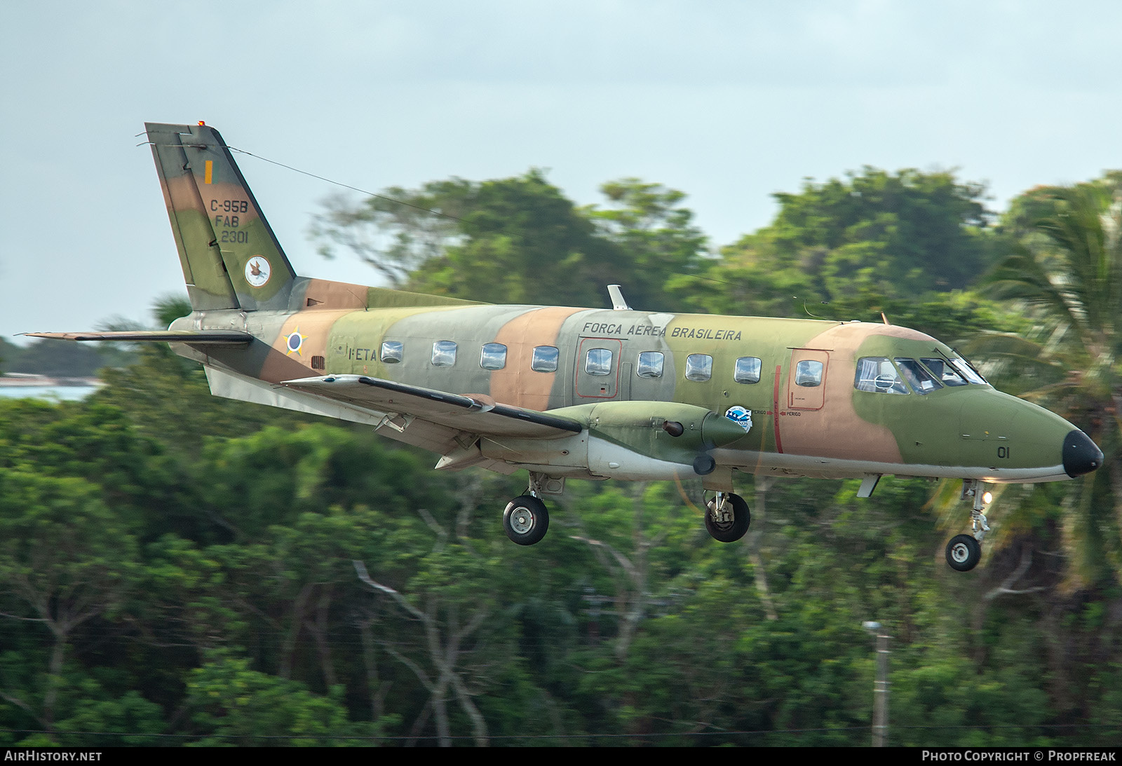 Aircraft Photo of 2301 | Embraer C-95BM Bandeirante | Brazil - Air Force | AirHistory.net #855379