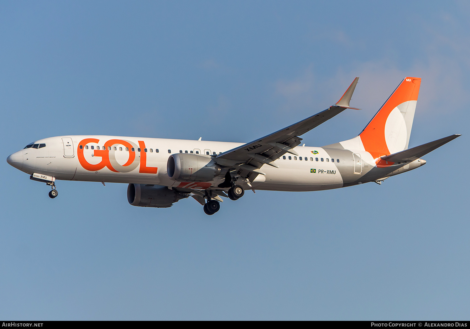 Aircraft Photo of PR-XMU | Boeing 737-8 Max 8 | GOL Linhas Aéreas | AirHistory.net #855385