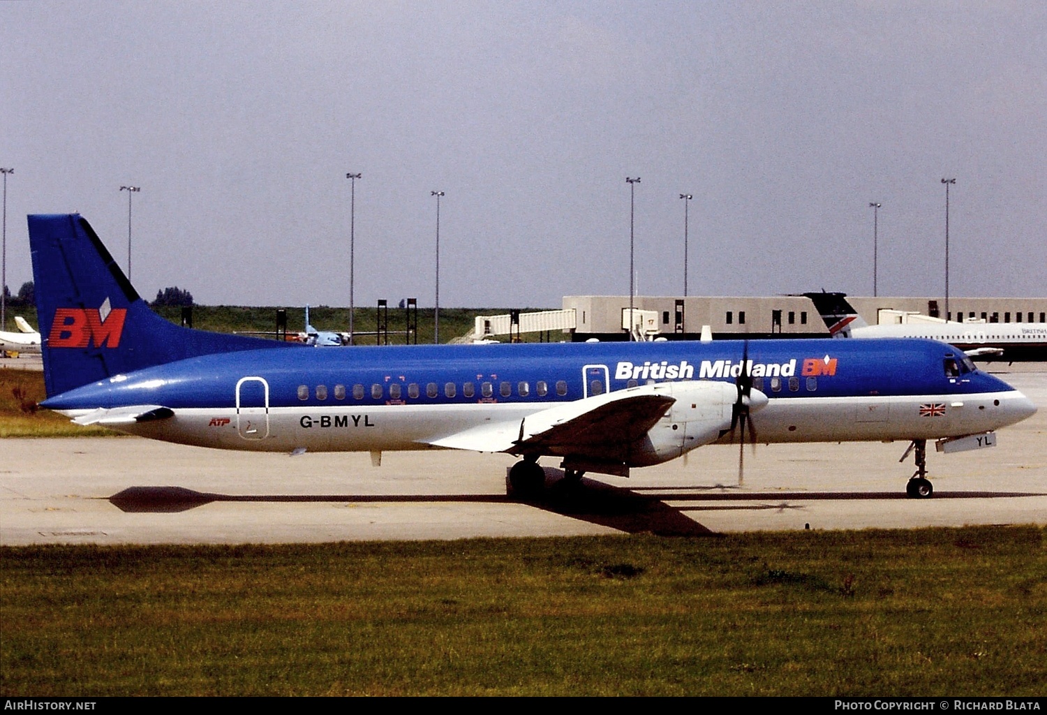 Aircraft Photo of G-BMYL | British Aerospace ATP | British Midland Airways - BMA | AirHistory.net #855592