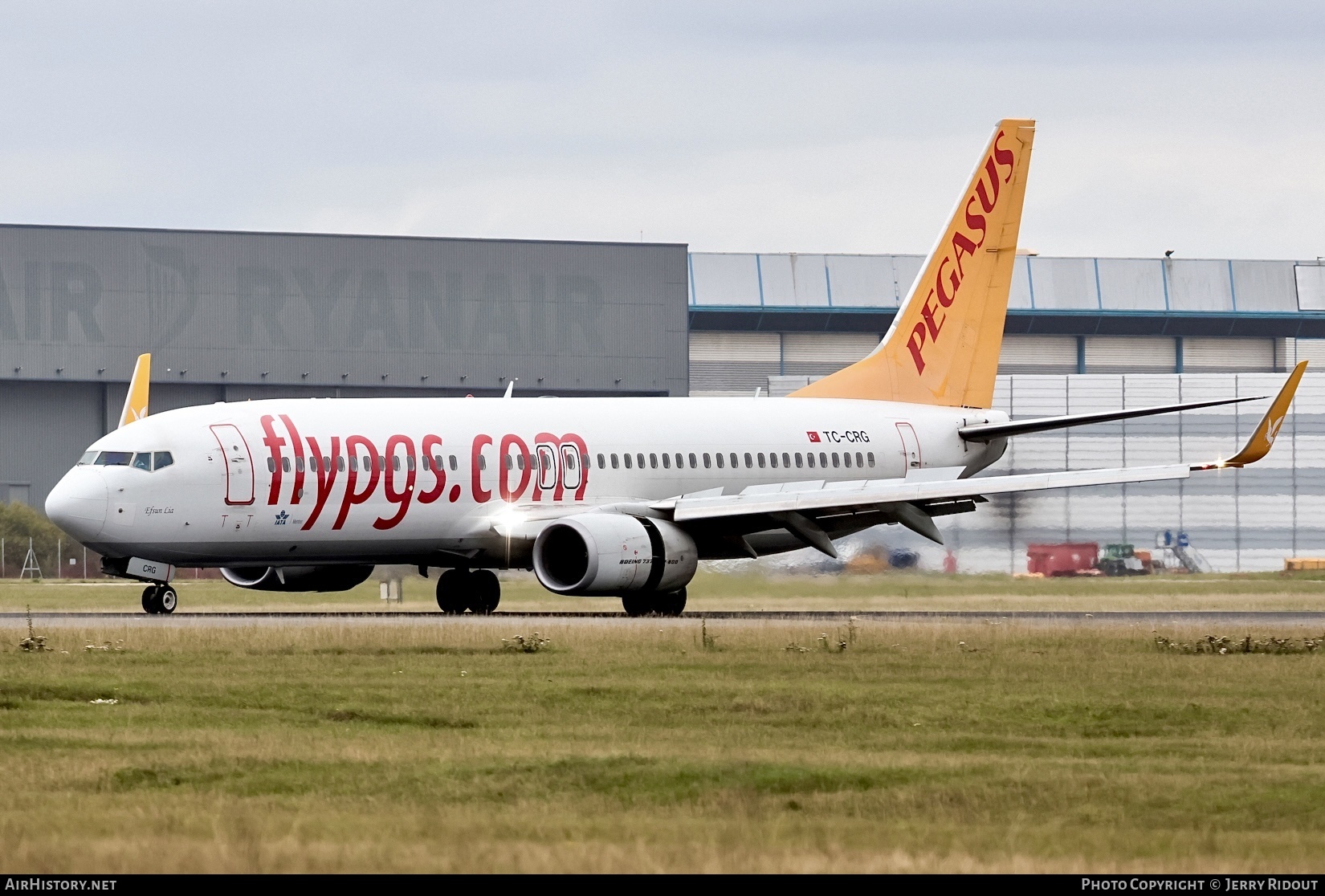 Aircraft Photo of TC-CRG | Boeing 737-800 | Pegasus Airlines | AirHistory.net #855606