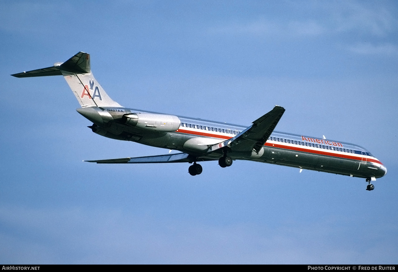 Aircraft Photo of N427AA | McDonnell Douglas MD-82 (DC-9-82) | American Airlines | AirHistory.net #855624
