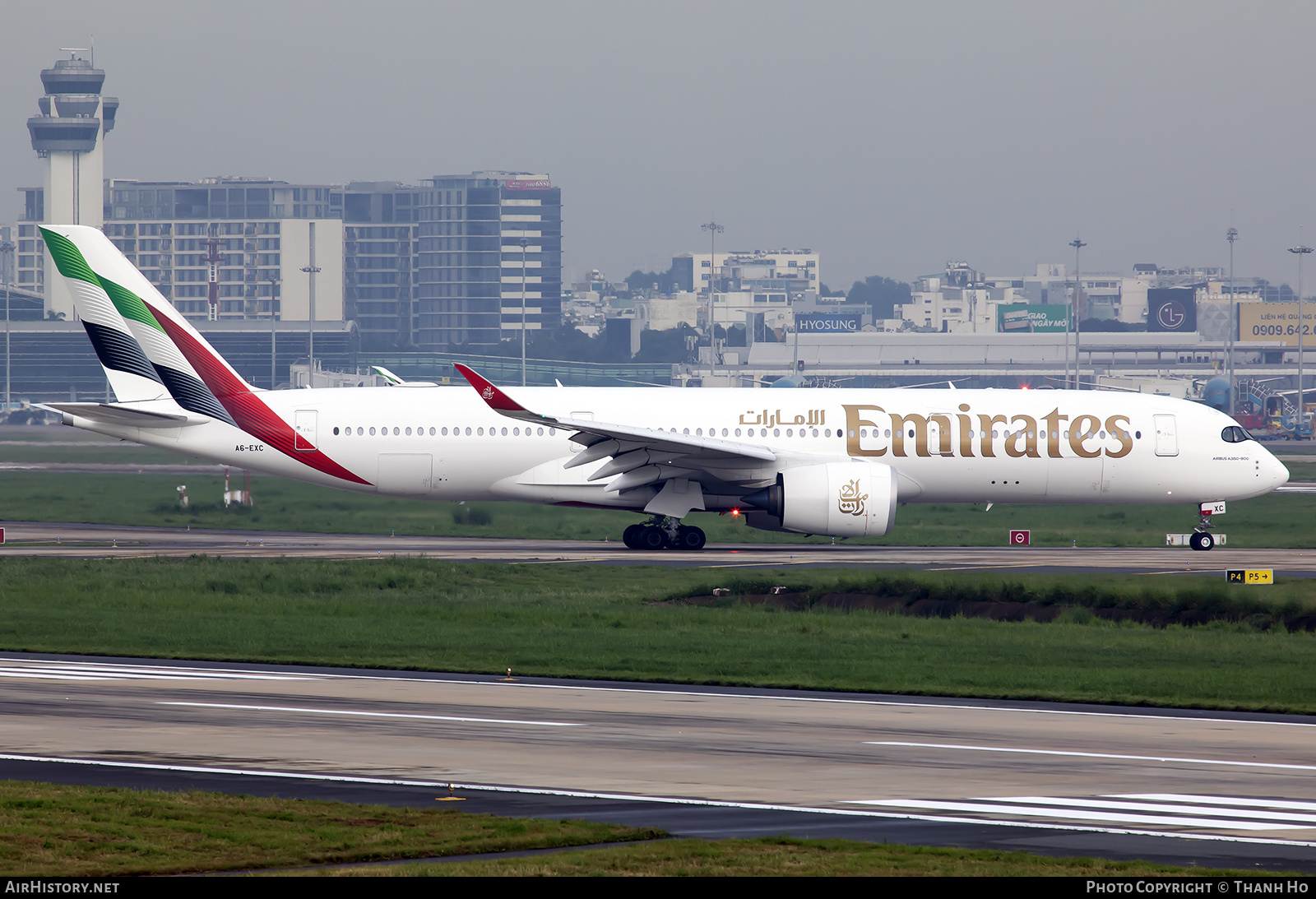 Aircraft Photo of A6-EXC | Airbus A350-941 | Emirates | AirHistory.net #855635