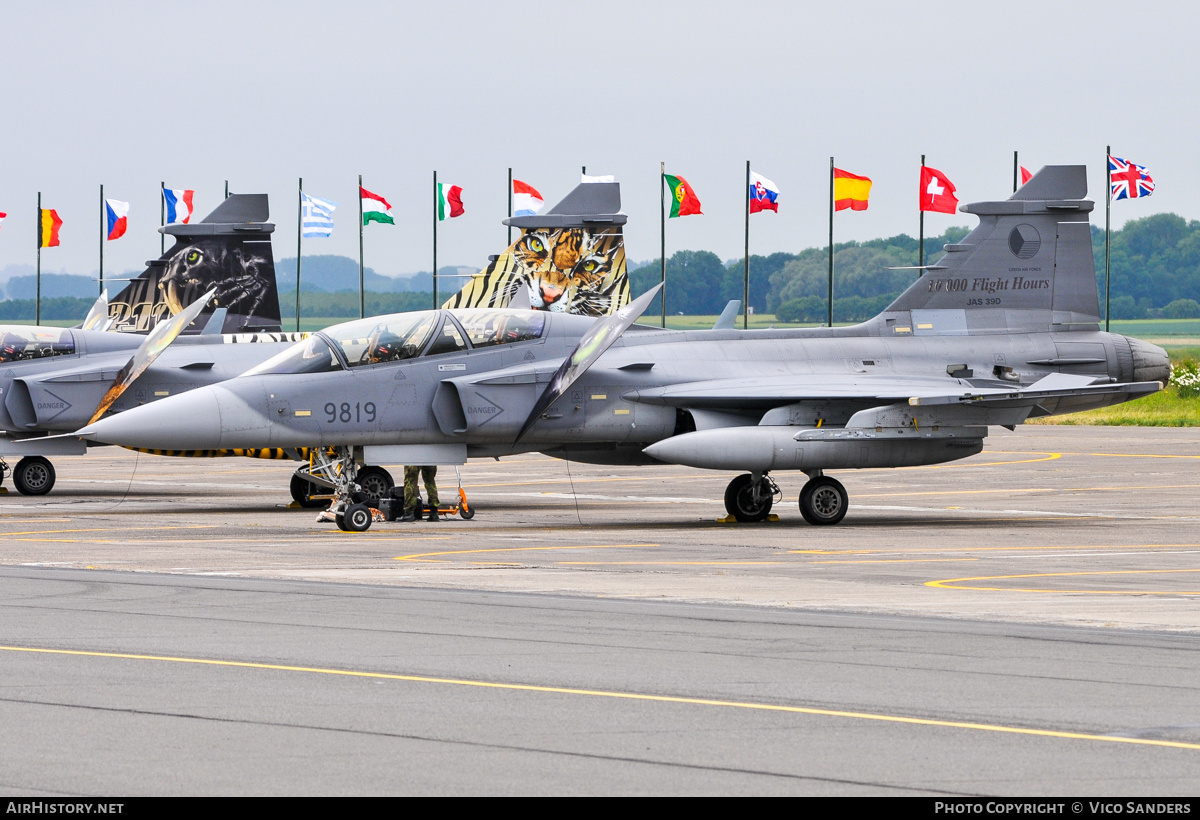 Aircraft Photo of 9819 | Saab JAS 39D Gripen | Czechia - Air Force | AirHistory.net #855885