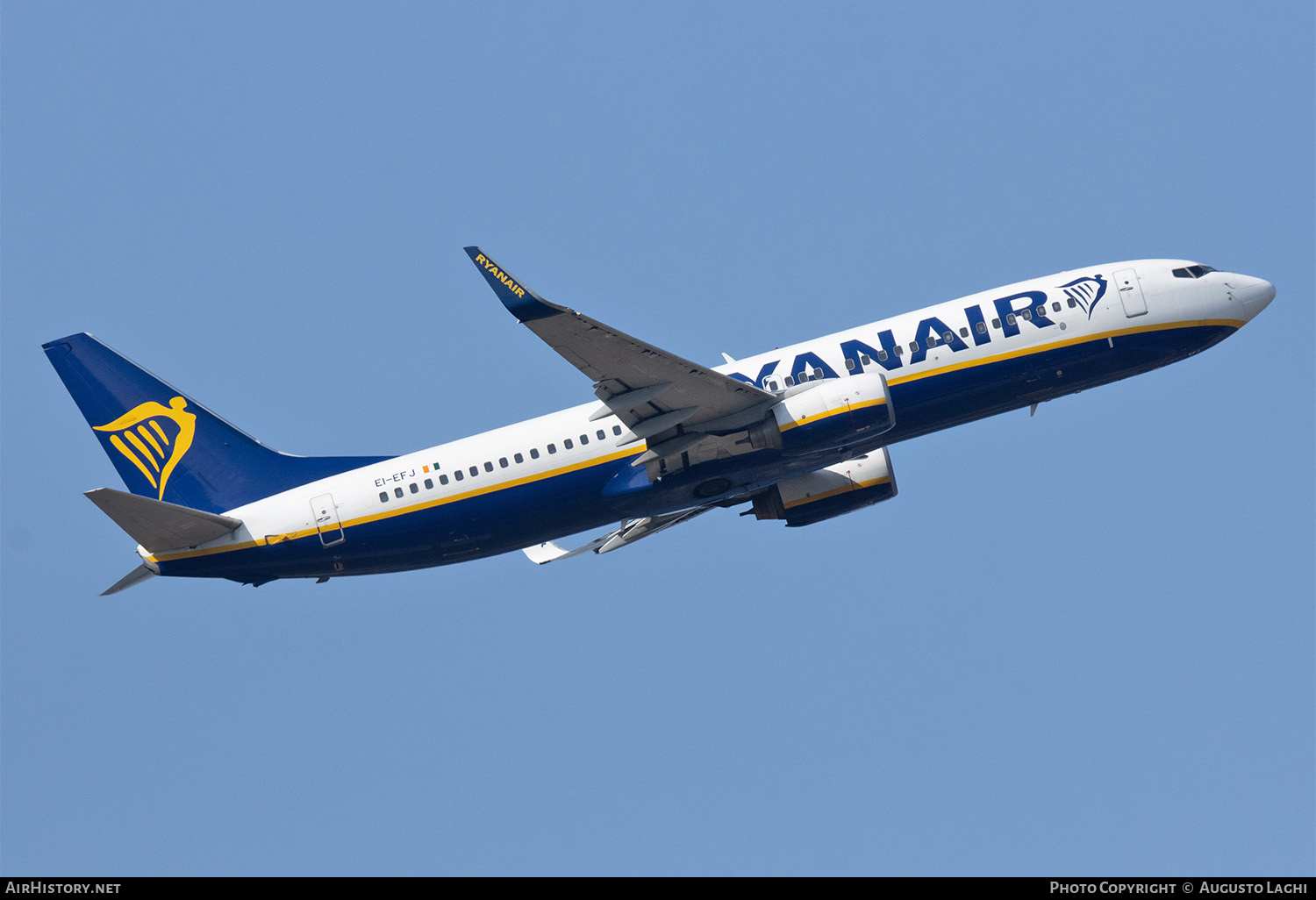 Aircraft Photo of EI-EFJ | Boeing 737-8AS | Ryanair | AirHistory.net #855897